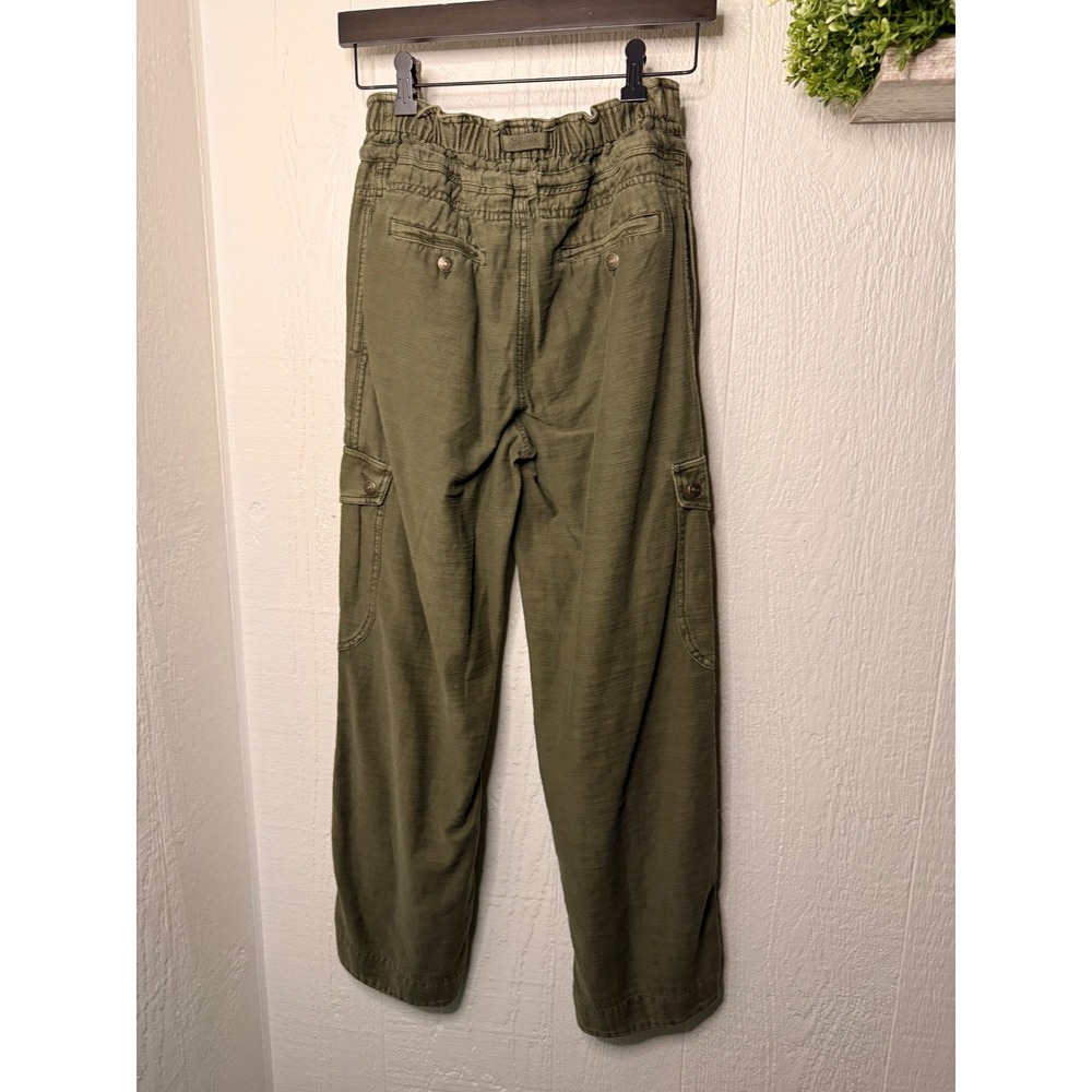 We the Free Park Ave Cargo Pull-on drawstring pants mid-rise adventurer - Picture 3 of 7